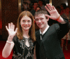 Bonnie Wright i Devon Murray